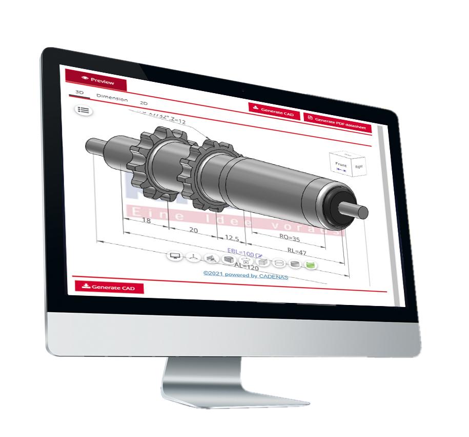 KRAUS - Conveyor rollers