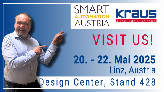 Besuchen Sie uns auf der SMART Automation Austria in Linz!