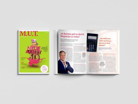 Interview im Wirtschaftsmagazin M.U.T.